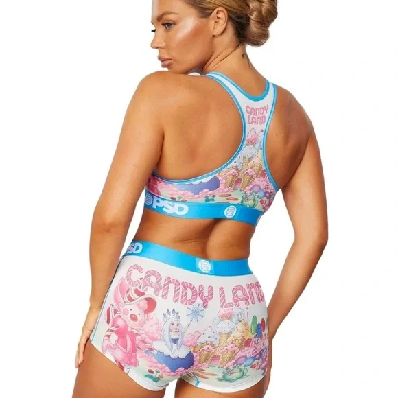 PSD Candy Land Sports Bra Women’s Size Small New In Package - Picture 3 of 8